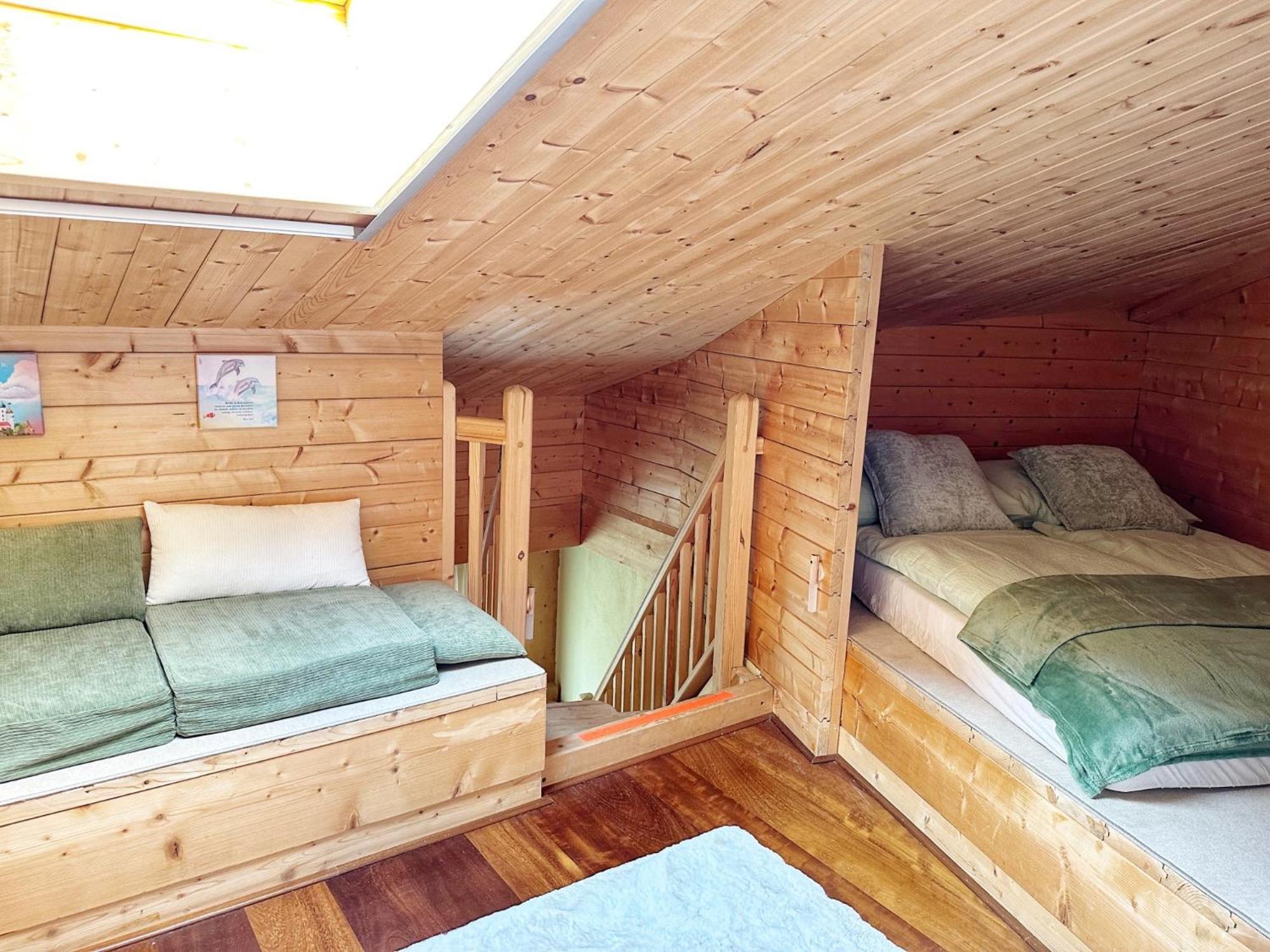 Ferienwohnung Strohlehm'Zhaus Weiden am See Exterior foto
